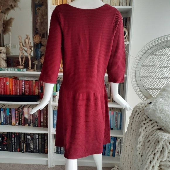 BB Dakota knitted red dress - Picture 6 of 9